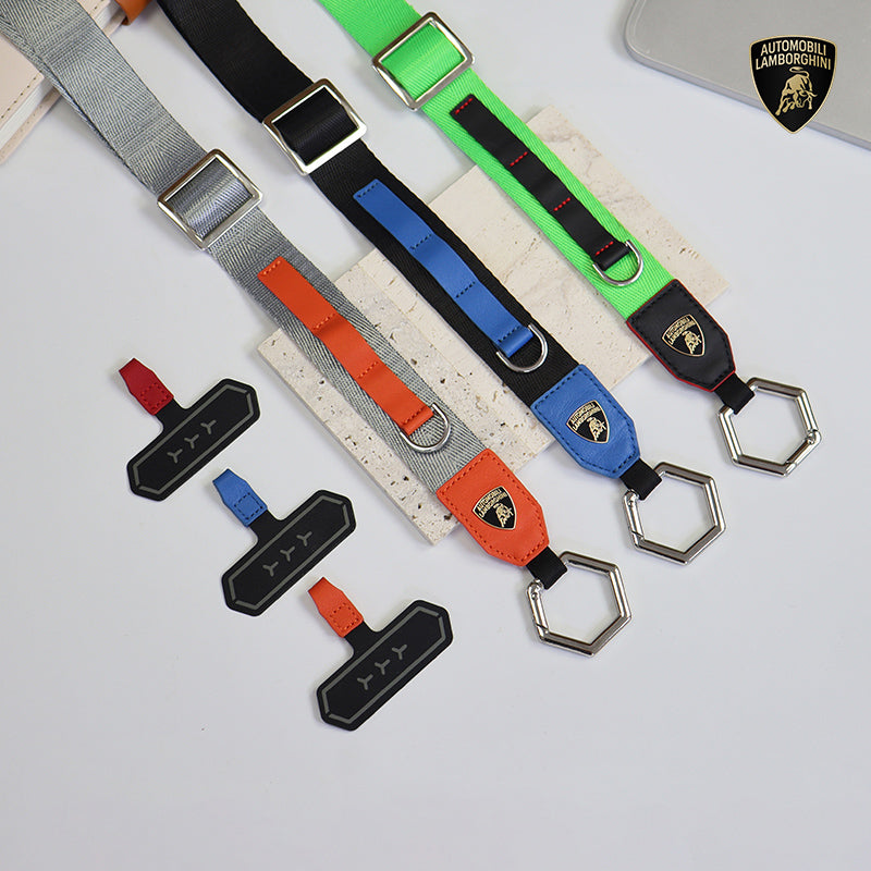 Lamborghini Temerario Crossbody Webbing Strap Phone Lanyard - TE D1