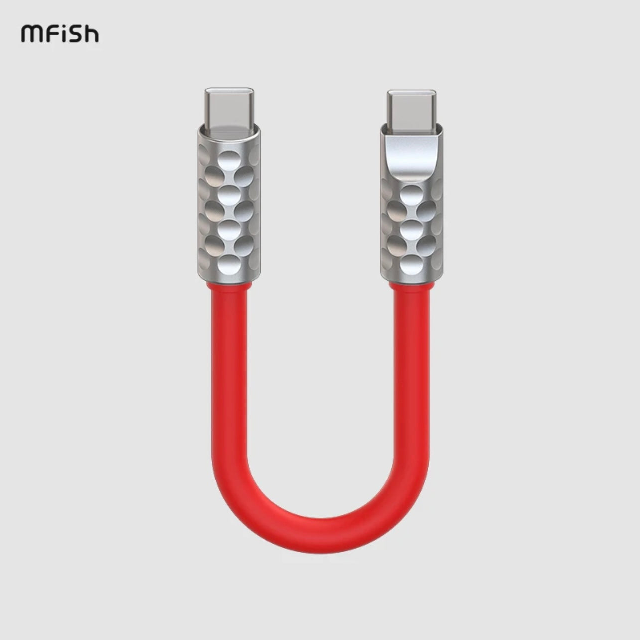 MfiSh Power Viper Type-C to Type-C/Lightning 20cm Data Cable Charging Line
