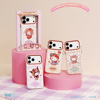 Sanrio Characters Vintage Bear MagSafe All-inclusive Shockproof IMD Protective Case Cover