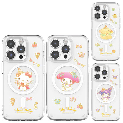 Sanrio Characters Lens Guard MagSafe Shockproof Transparent Case Cover