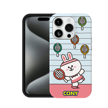 Line Friends Tennis Dual Layer TPU+PC Shockproof Guard Up Combo Case Cover