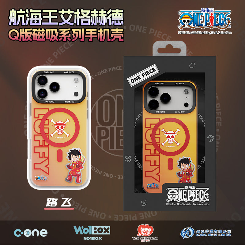 One Piece Q Egghead MagSafe All-inclusive Shockproof IMD Protective Case Cover