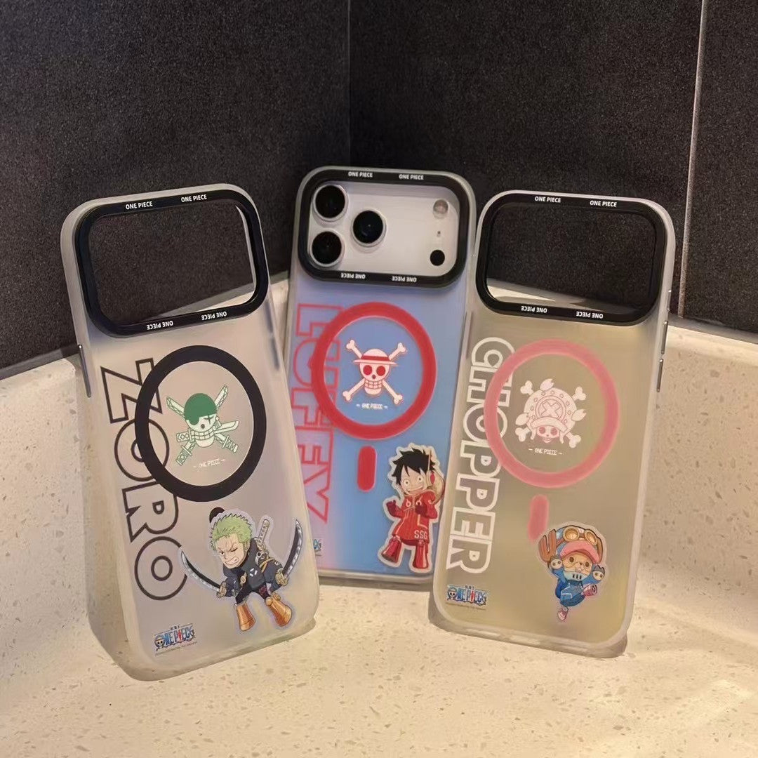 One Piece Q Egghead MagSafe All-inclusive Shockproof IMD Protective Case Cover