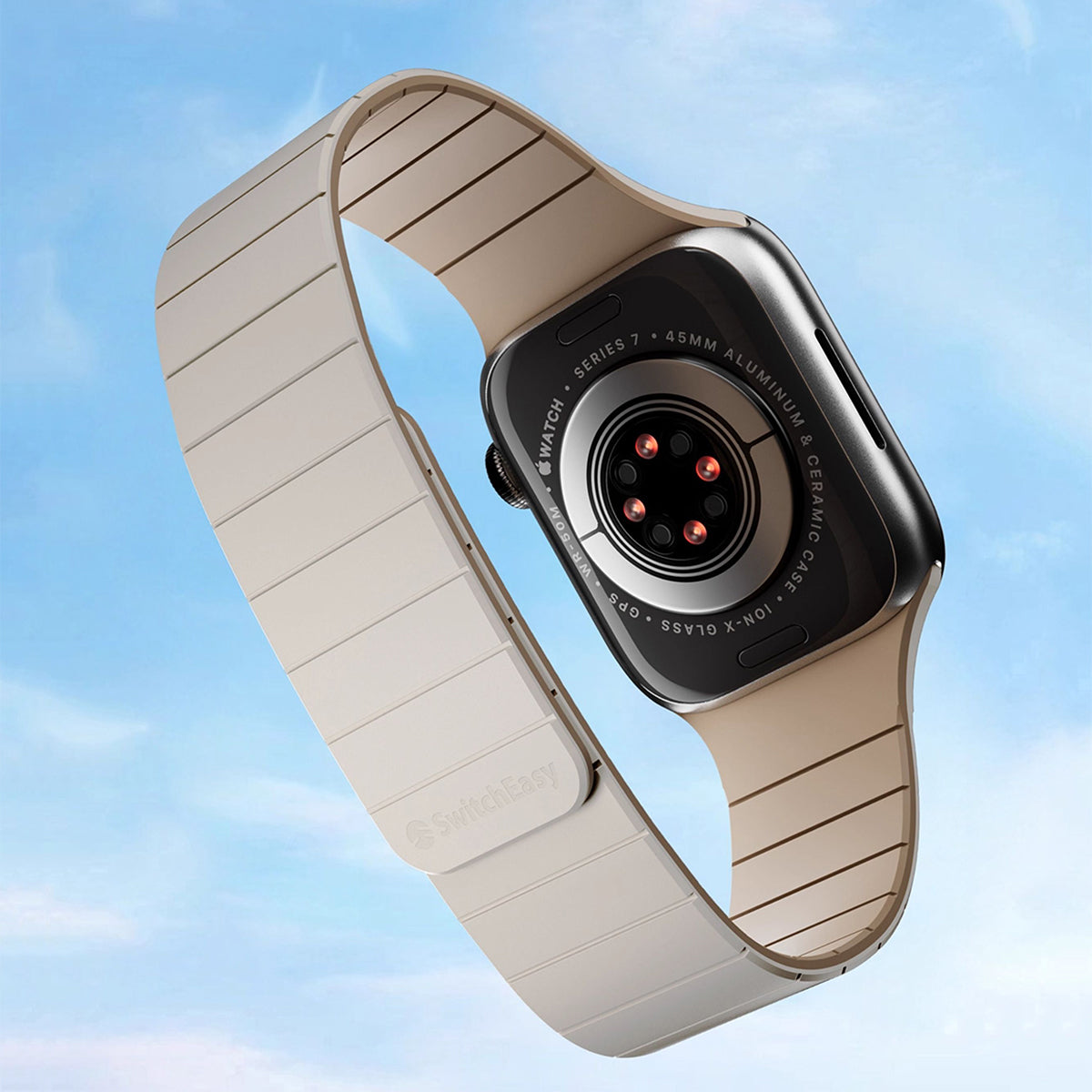 SwitchEasy Touch Silicone Magnetic Watch Band for Apple Watch