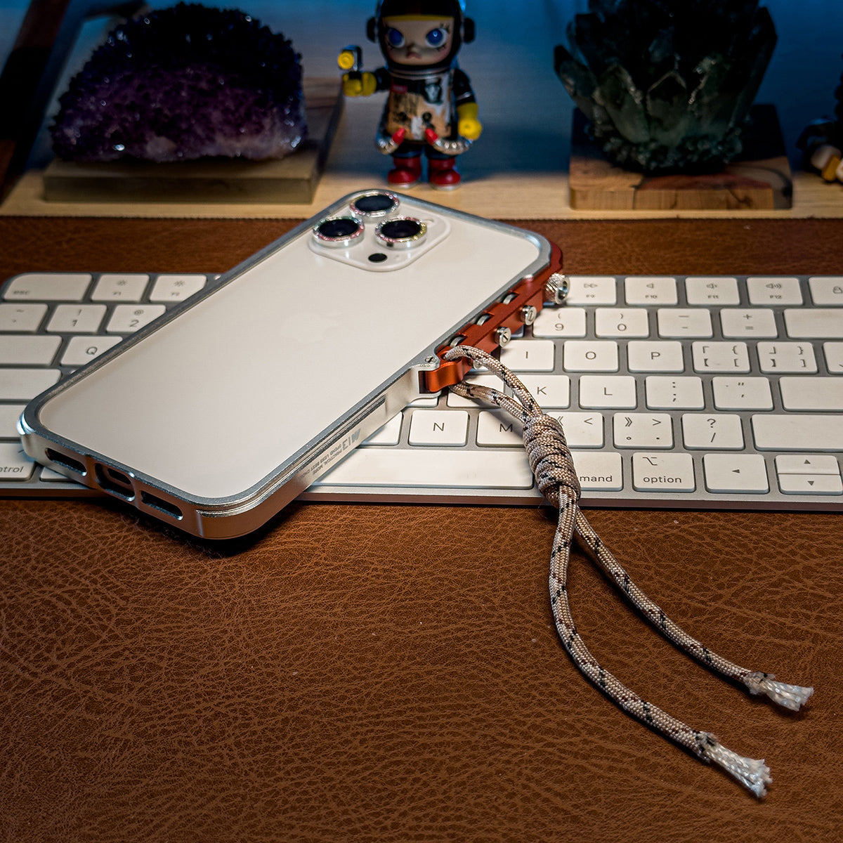 Armor King Trigger Mechanical Armor Premium Metal Bumper Case