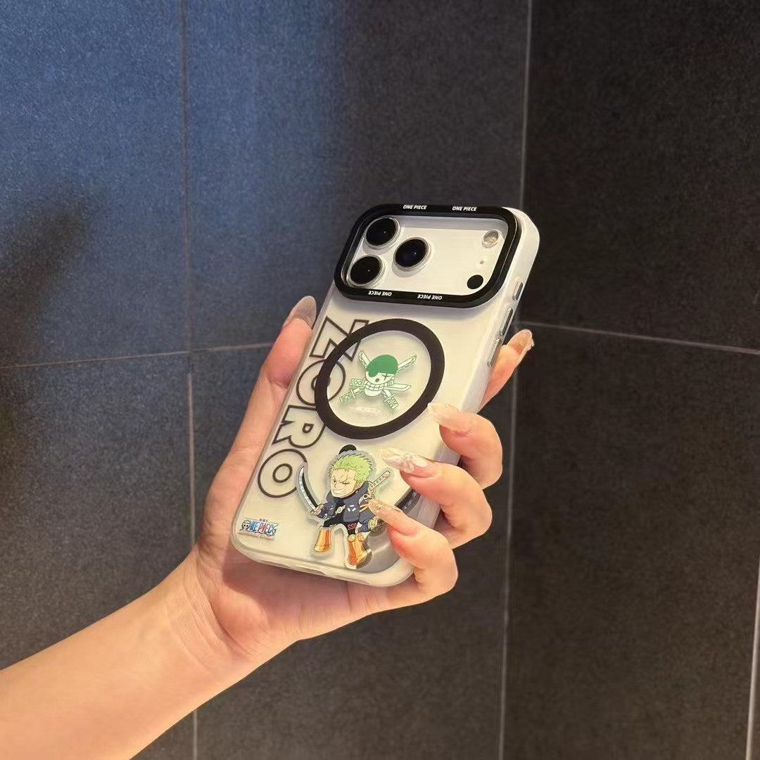 One Piece Q Egghead MagSafe All-inclusive Shockproof IMD Protective Case Cover