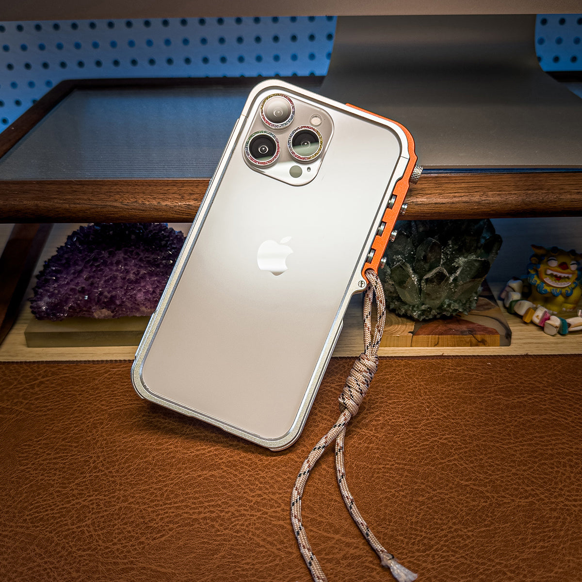 Armor King Trigger Mechanical Armor Premium Metal Bumper Case