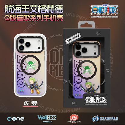 One Piece Q Egghead MagSafe All-inclusive Shockproof IMD Protective Case Cover