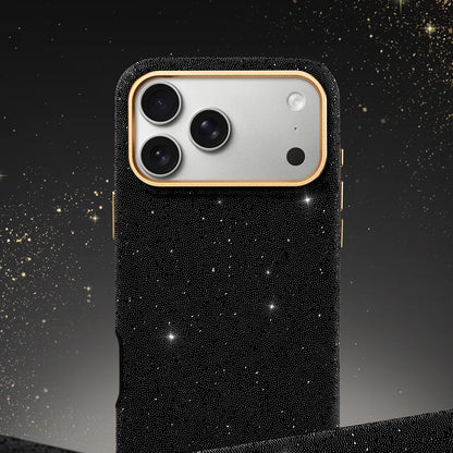 PYNANA Jewelry Aesthetics & Handcraft Starry Sky MagSafe Black Diamonds Protective Case Cover