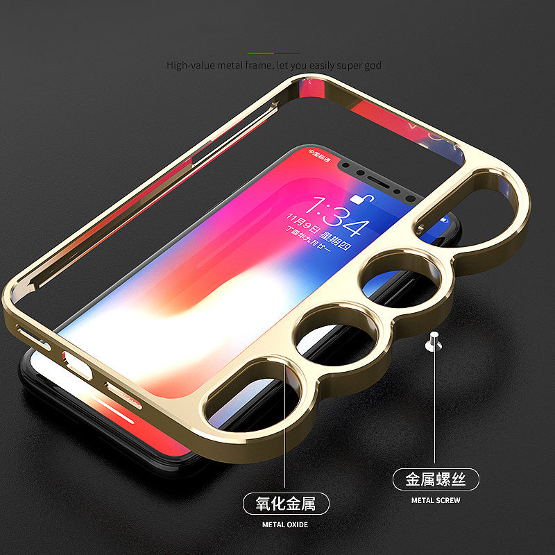 KANENG The Lord of the Rings Aluminium Alloy Bumper Finger Boxing Glove Case Cover