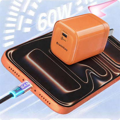 SwitchEasy PowerBuddy 60W GaN Fast Charging Wall Charger