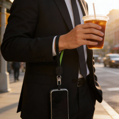 Lamborghini Leather Hand Strap Phone Lanyard - TE D1