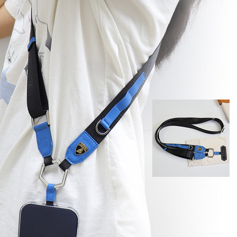 Lamborghini Temerario Crossbody Webbing Strap Phone Lanyard - TE D1