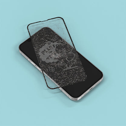 Line Friends Screen Off Print Full Screen Tempered Glass Protector Film