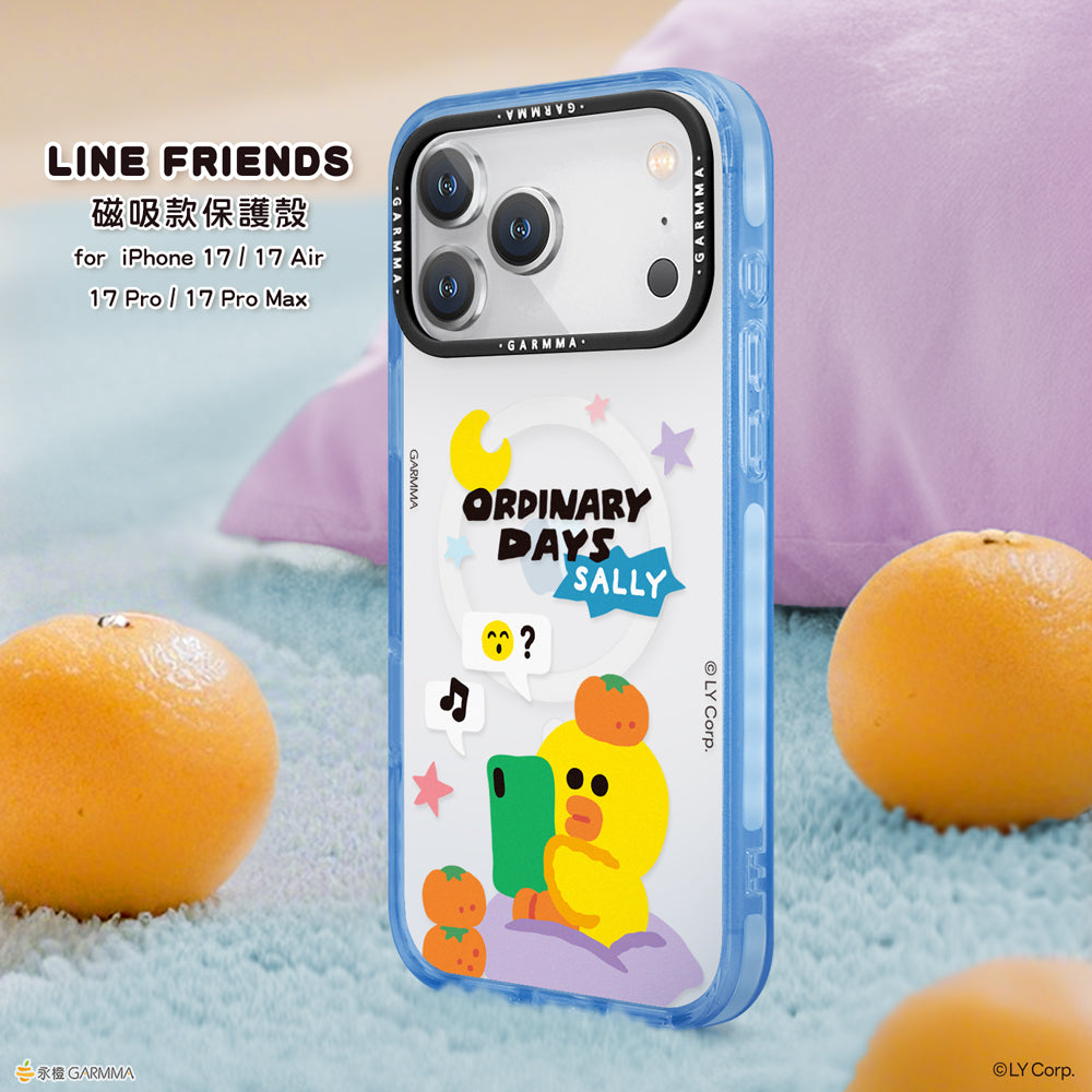 GARMMA Line Friends Ordinary Days MagSafe Premium Military Grade Drop Tested Impact Case Cover