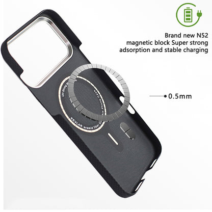 Armor King MagSafe Luxury Pure Aramid Fiber Slim Light Case Cover for Apple iPhone 17 series