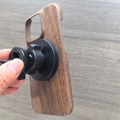 SHOWKOO MagSafe Aramid Natural Wood Ultra Slim Case Cover