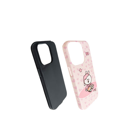 Line Friends Pajama Dual Layer TPU+PC Shockproof Guard Up Combo Case Cover