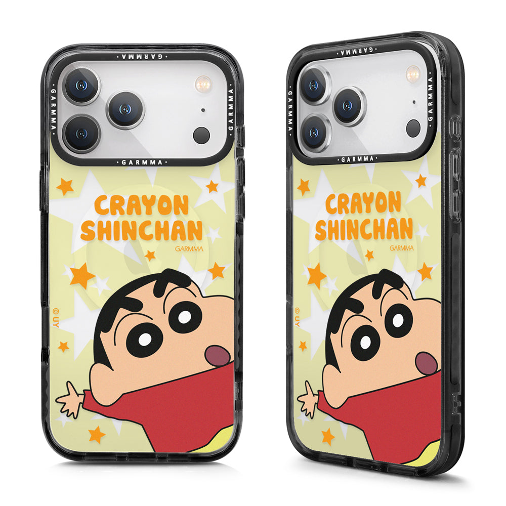 GARMMA Crayon Shin-chan Hello MagSafe Premium Military Grade Drop Tested Impact Case Cover