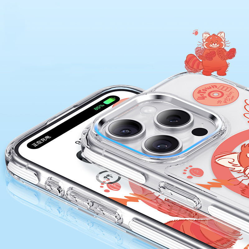 Disney Animation Fun MagSafe Shockproof Transparent Protective Cover Case