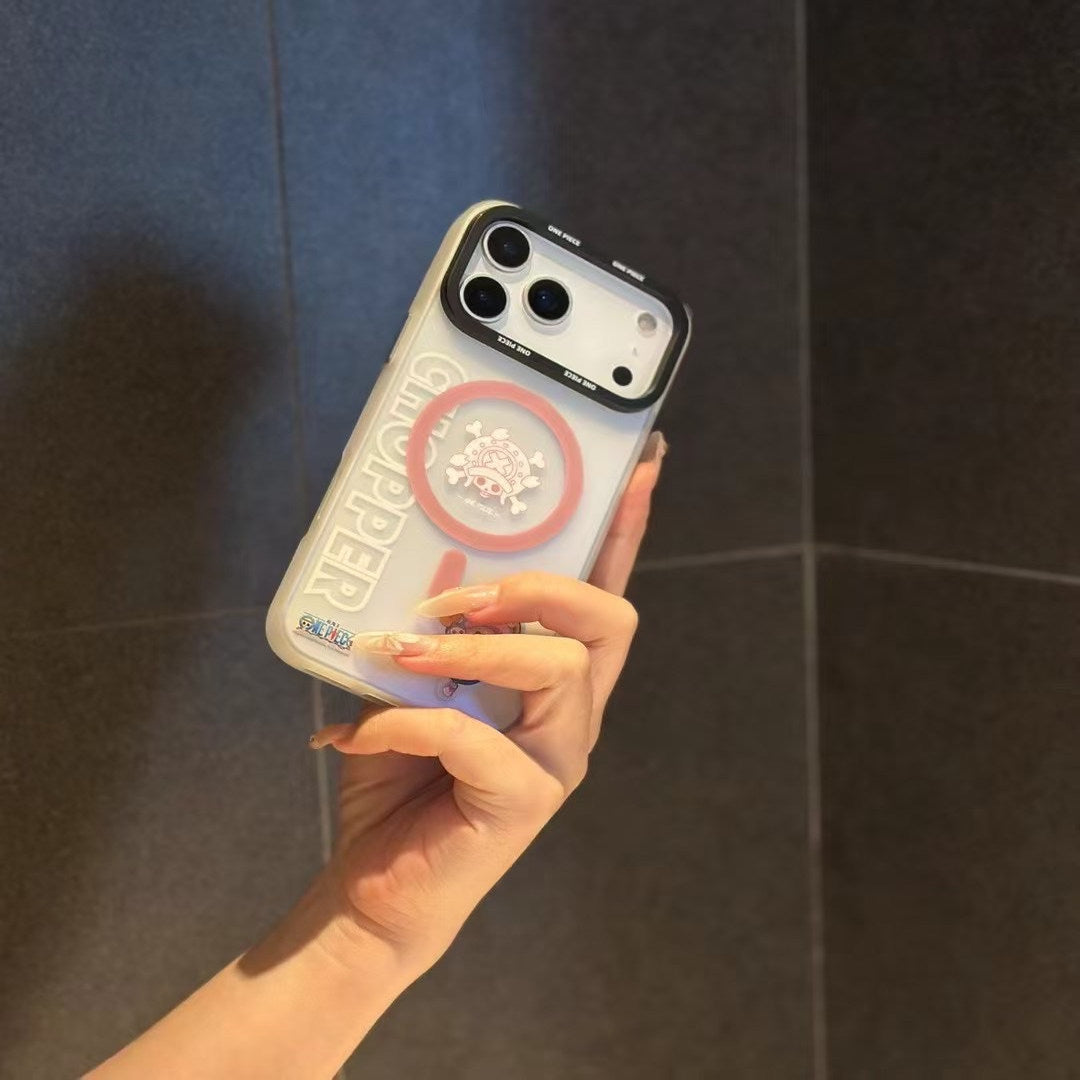 One Piece Q Egghead MagSafe All-inclusive Shockproof IMD Protective Case Cover