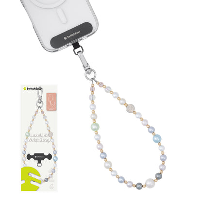 SwitchEasy LuxeLink Wrist Strap + Strap Card Phone Lanyard