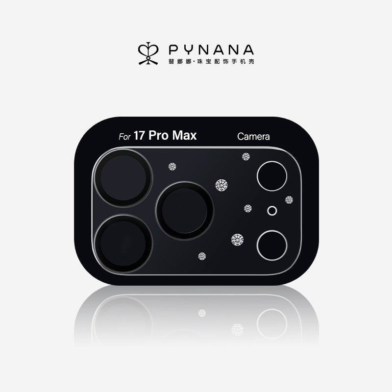 PYNANA Jewelry Aesthetics & Handcraft Starry Sky Tempered Glass Rear Camera Film Lens Protector