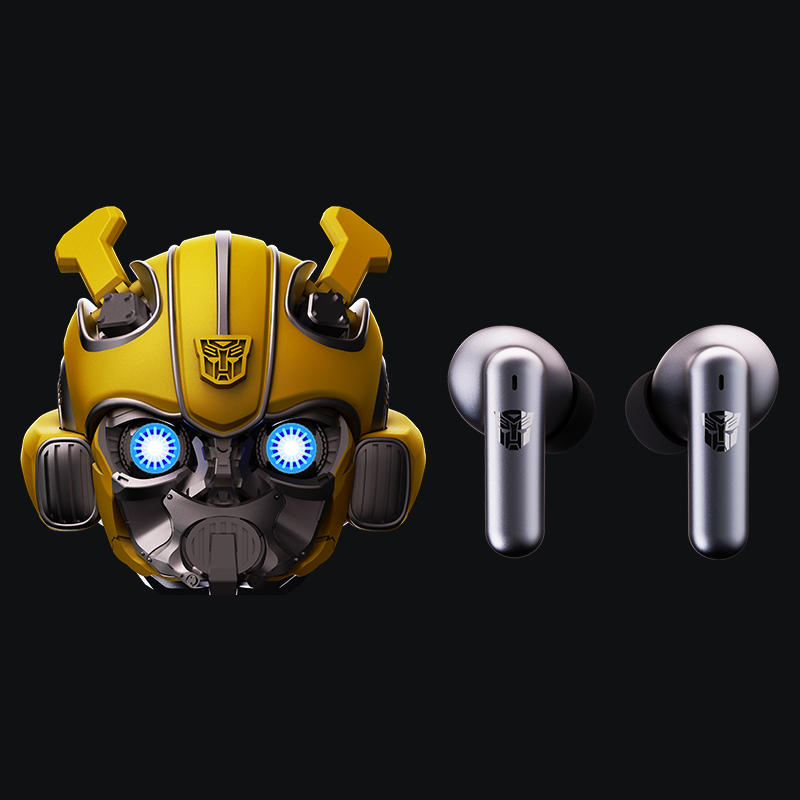 KBGO x Killerbody x Tibodo Transformers Bumblebee H1 Active Noise Canceling Headphones True Wireless Stereo Earbuds