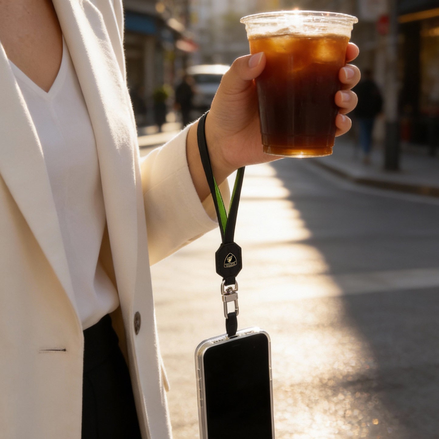 Lamborghini Leather Hand Strap Phone Lanyard - TE D1