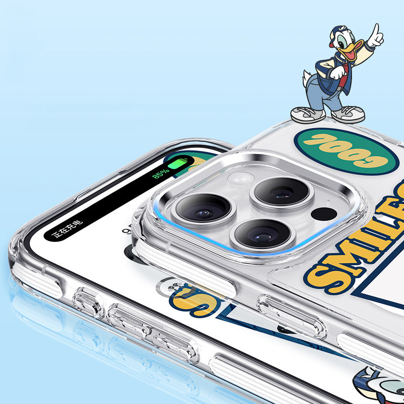 Disney Animation Collage MagSafe Shockproof Transparent Protective Cover Case