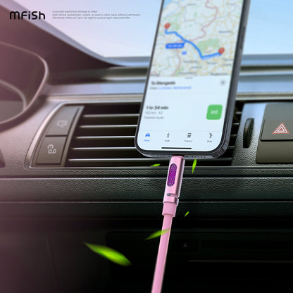 MfiSh Aroma Bee 240W Type-C to Type-C Aromatherapy Data Cable Charging Line