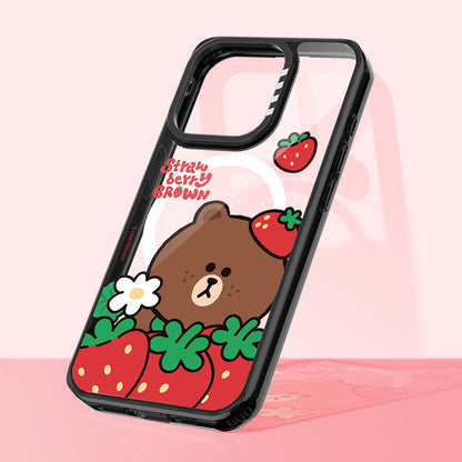 Line Friends Strawberry MagSafe Shockproof Case Cover