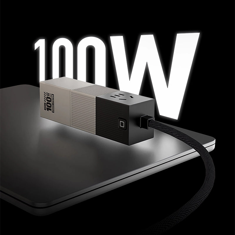 Mfish Electronic Mobile Power Station GaN 100W PD Fast Charger