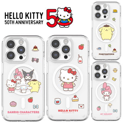 Sanrio Characters Lens Guard MagSafe Shockproof Transparent Case Cover