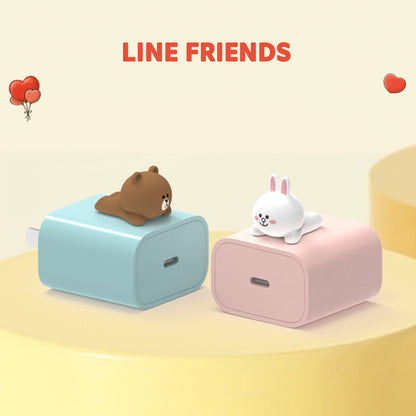 Line Friends Love Message Type-C 20W PD Fast Charger
