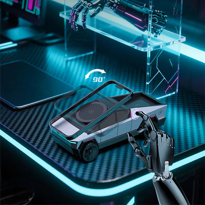 Armor King CyberDock 3-in-1 Wireless Charger + Car Model Ornament + Stand