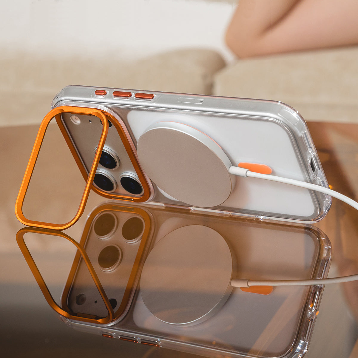 SwitchEasy LenStand M MagSafe Shockproof Stand Guard Protective Case Cover