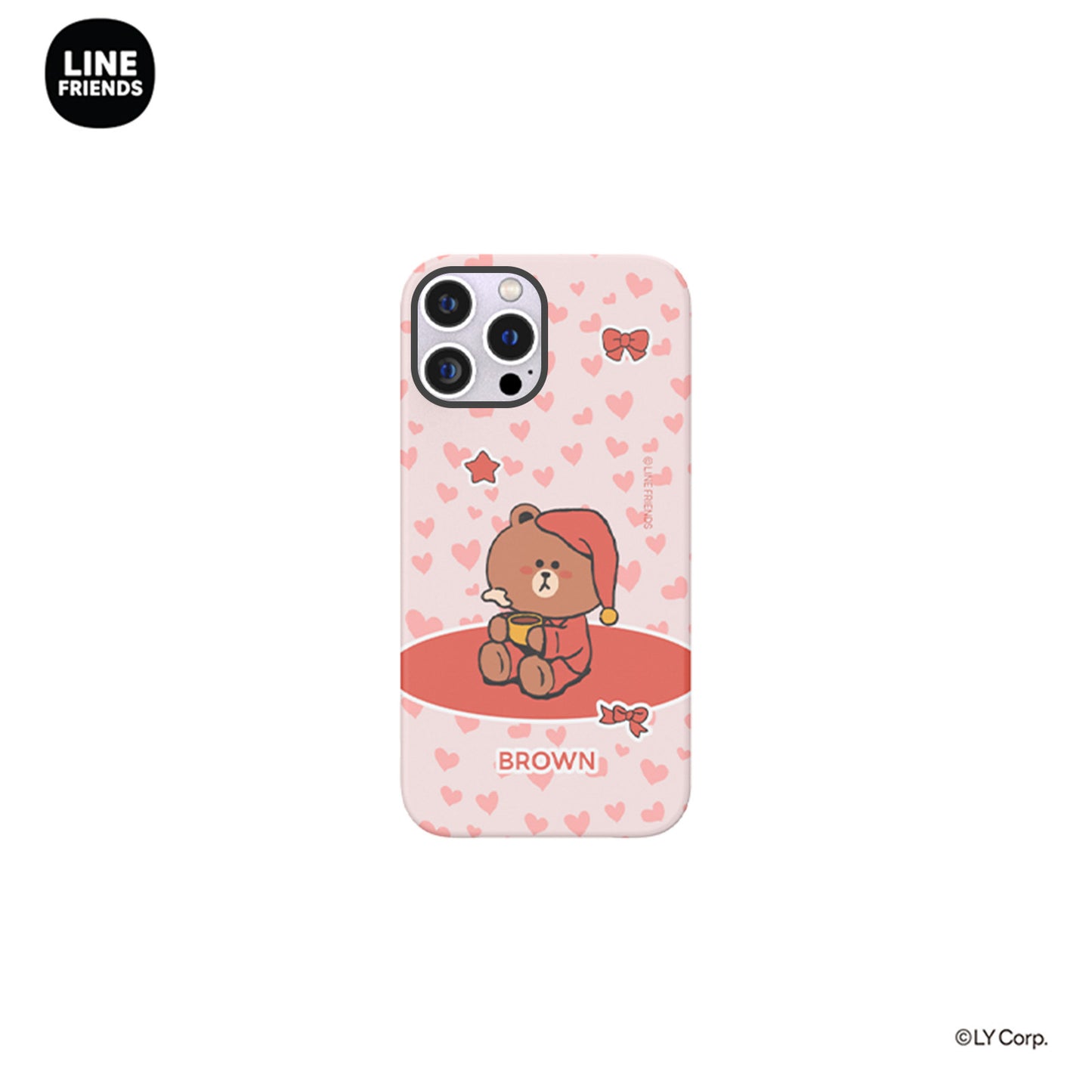 Line Friends Pajama Dual Layer TPU+PC Shockproof Guard Up Combo Case Cover
