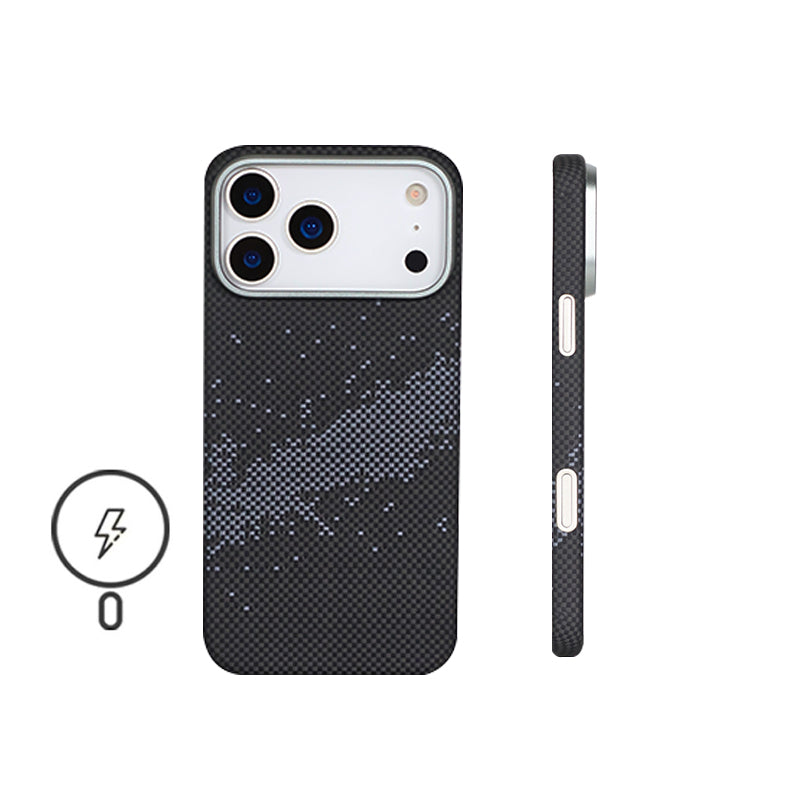 Armor King MagSafe Luxury Pure Aramid Fiber Slim Light Case Cover for Apple iPhone 17 series