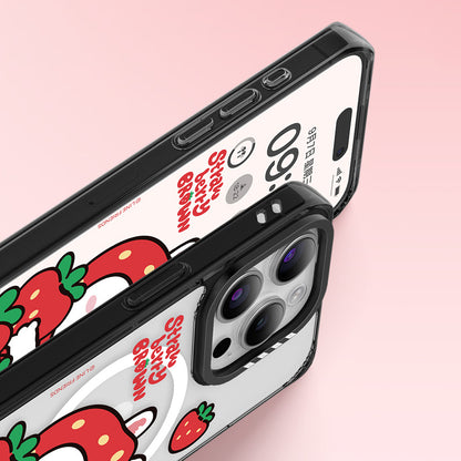 Line Friends Strawberry MagSafe Shockproof Case Cover