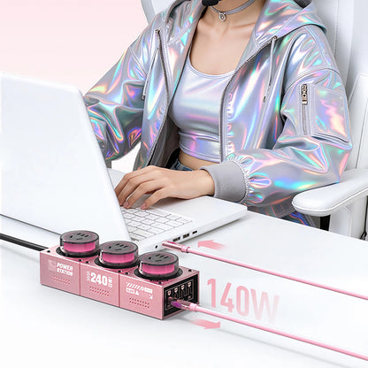 Mfish E-Tank Power Station 240W GaN PD Desktop Charger