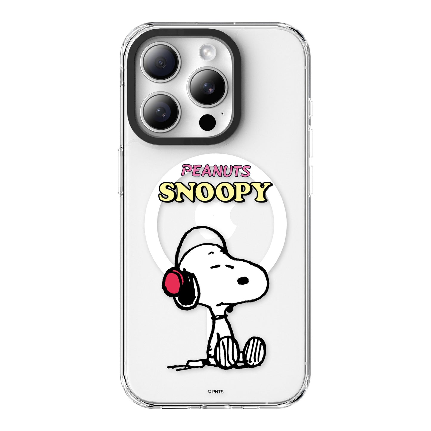 Peanuts Snoopy MagSafe Shockproof Transparent Protective Case Cover