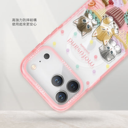 GARMMA mofusand Companionship MagSafe Premium Military Grade Drop Tested Impact Case Cover