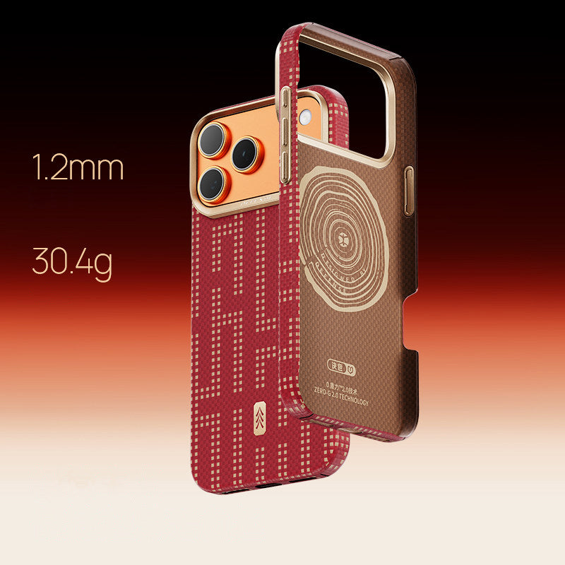 X-Doria Defense Qi Zero Gravity MagSafe Oriental Woven Aramid Fiber Case Cover