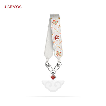 X-Doria Defense UDEMOS Ruyi Oriental Aesthetic Leather Hand Strap Phone Lanyard