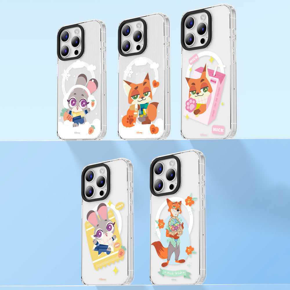 Disney Zootopia 2 MagSafe Shockproof Transparent Case Cover