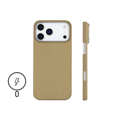 Armor King MagSafe Luxury Pure Aramid Fiber Slim Light Case Cover for Apple iPhone 17 series