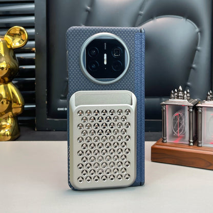 Armor King MagSafe Aluminum Alloy Phone Wallet Magnetic Card Holder