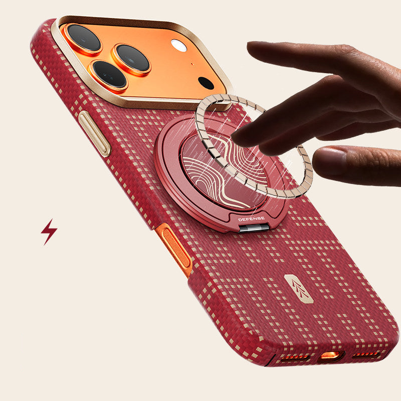 X-Doria Defense Qi Zero Gravity MagSafe Oriental Woven Aramid Fiber Case Cover