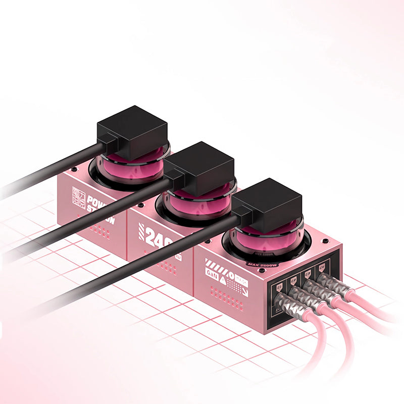 Mfish E-Tank Power Station 240W GaN PD Desktop Charger